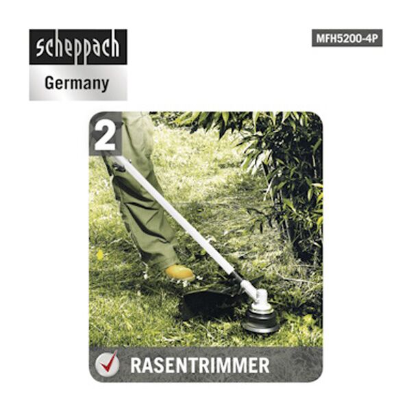 Scheppach Motorni multi vrtni alat MFH5200-4P (5904804904) - Image 3