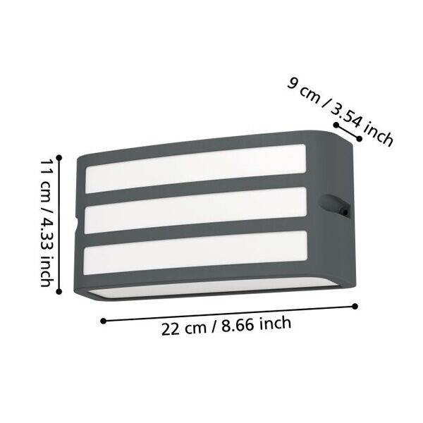 Eglo Zidna lampa/1 Camarda E27 (900811) - Image 2
