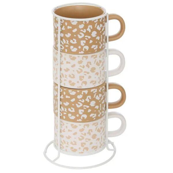 Secret de Gourmet Set sa 4 šolje Leopardi 20cl (207155)