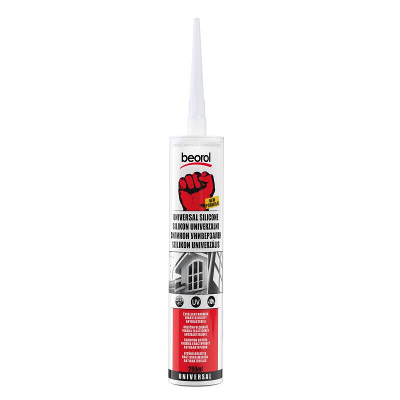 Silikon acetat univerzal 280ml, transparent SUT