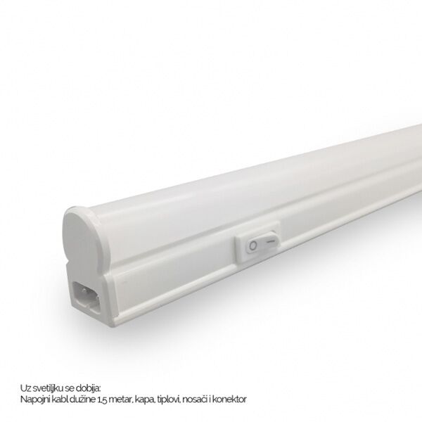 LED svetiljka KL T5 0.3M 4W 6500K prekidač bela (201816)