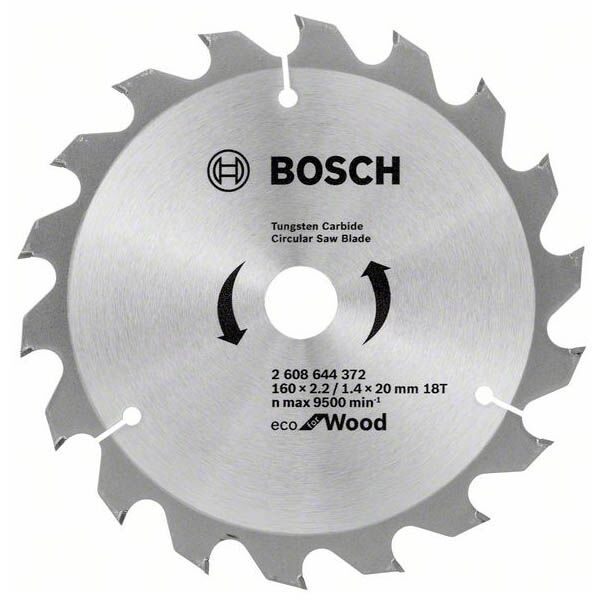 Bosch list kružne testere 160 x 20-18 Eco for wood 2608644372