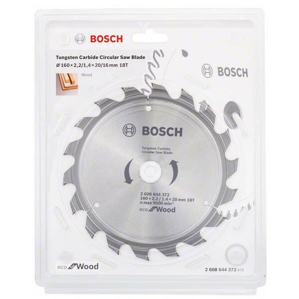 Bosch list kružne testere 160 x 20-18 Eco for wood 2608644372 - Image 2