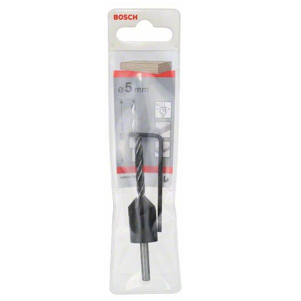 Bosch burgija za drvo Ø5 spiralna sa upuštačem 2608596392 - Image 2