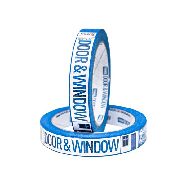 Krep traka za zaštitu vrata i prozora 18mm x 33m, 80ᵒC DK18 - Image 6