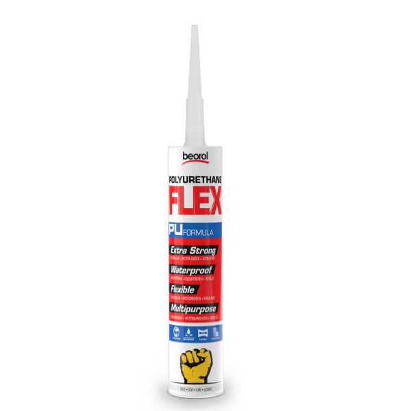 Polyurethane flex 300ml, sivi PUFSI