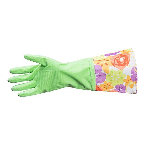Rukavice za domaćinstvo extra duge zelene M RDDZM