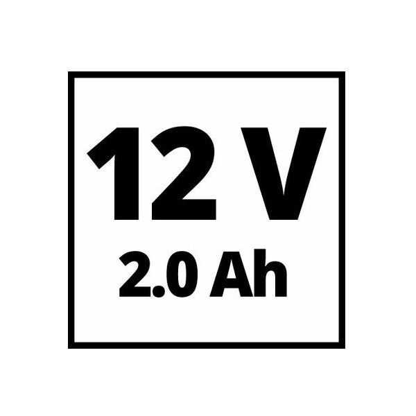 Einhell aku bušilica TE-CD 12/1 Li (2x2,0Ah) 4513594 - Image 2