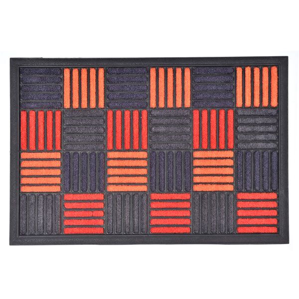 Otirač Caroll 40x60cm nylon/gumeni orange