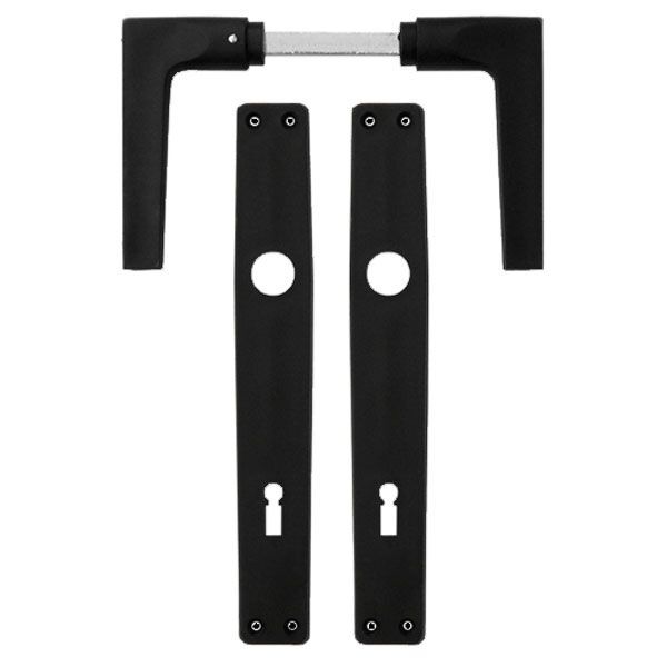 Garnitura - ključ PVC crna