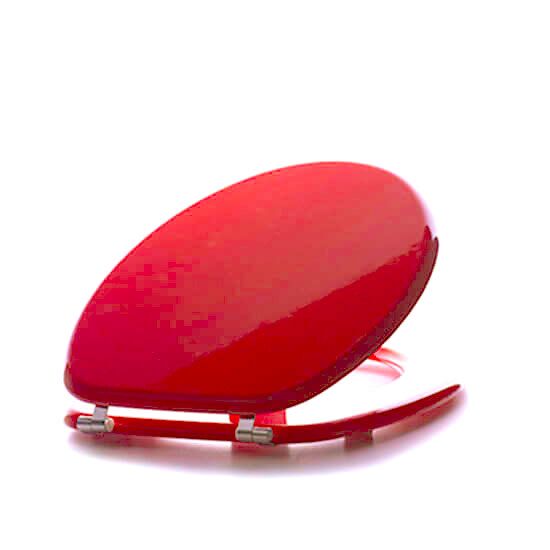 Daska za WC crvena medijapan DKS45