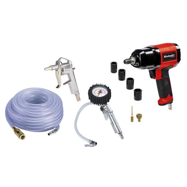 Einhell 10 delni set za kompresor / 340 Nm, za vulkanizere (4020577)