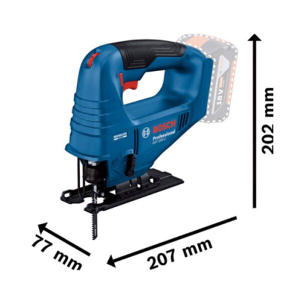 Bosch Aku ubodna testera GST 183-Li B Solo (06015B7020) - Image 3