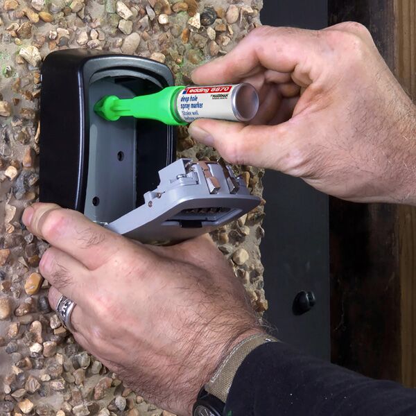 Marker-sprej za obeležavanje kroz rupu E-8870 svetlo zelena (08M8870F) - Image 2