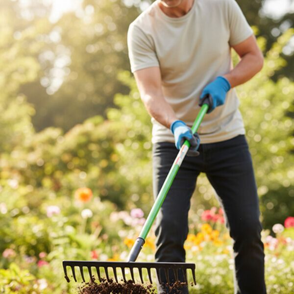 Grabulje sa drškom od fiberglasa 35x8x148cm (FUR8652) - Image 2
