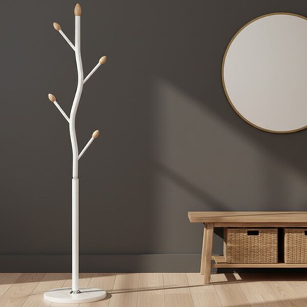 Čiviluk 170cm beli (LOF5394)