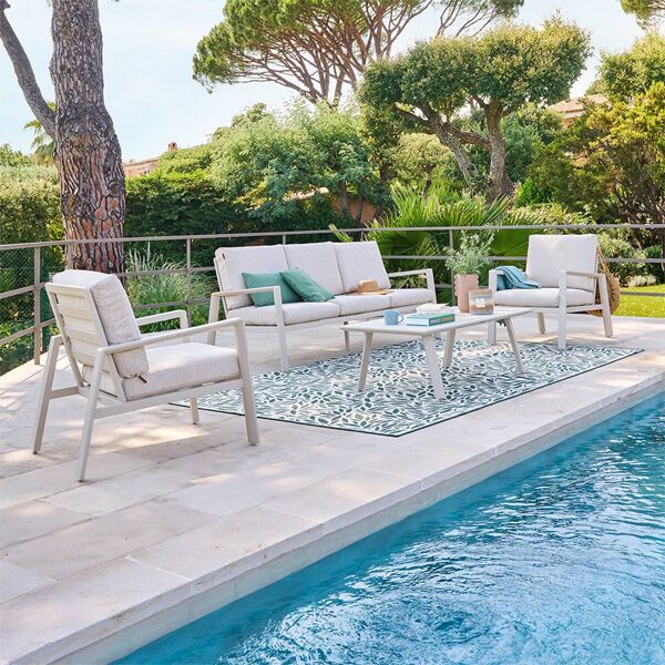 Baštenska garnitura 5S Luiziane aluminijum krem (210854A) - Image 2