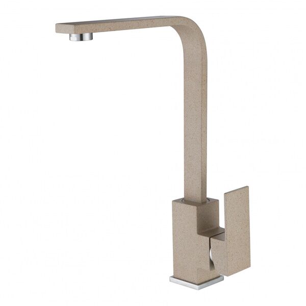 Slavina za sudoperu visoka mesing bež (233010SAND)