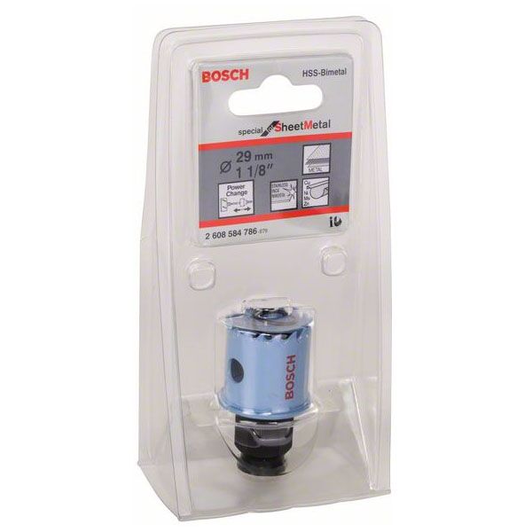 Bosch testera za bušenje otvora 29 mm Sheet Metal 2608584786 - Image 2