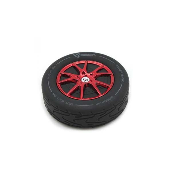 S Box PB 6000 Red power bank / eksterna baterija