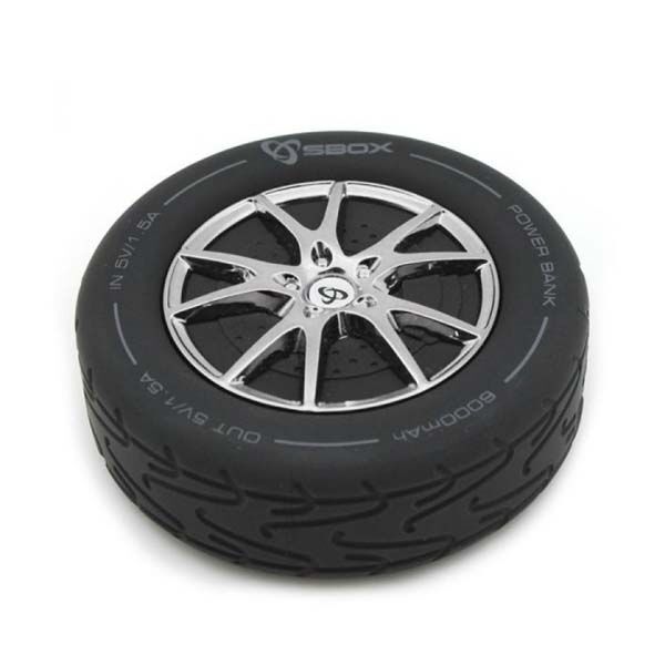 S Box PB 6000 Silver power bank / eksterna baterija