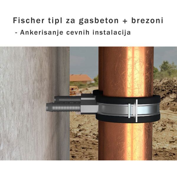 Fischer GB tipl za gasbeton (Ytong) plastični - Image 4