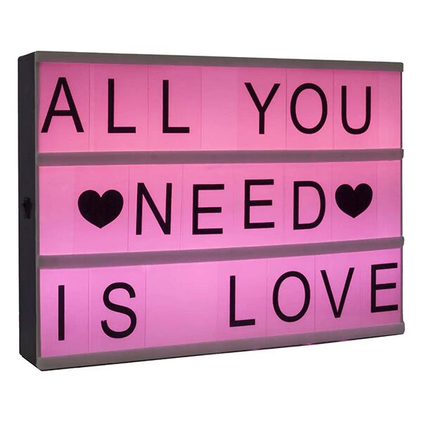 Led kutija 30x4.5x22cm crno bela 150684