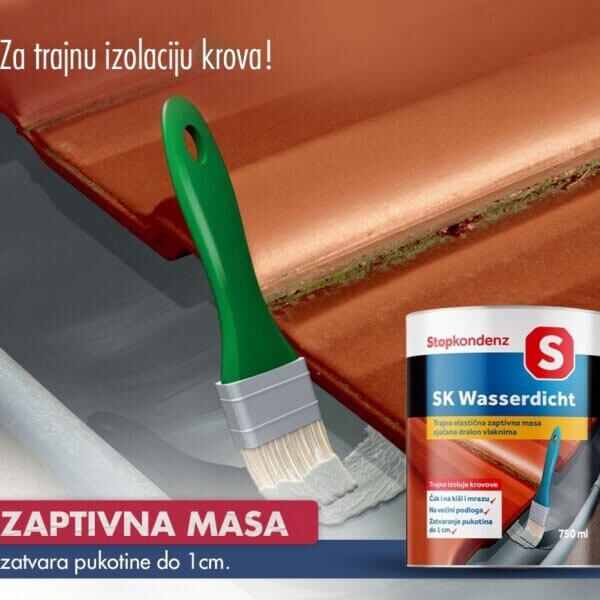 Stop Kondenz zaptivna masa 750ml Wasserdicht 120051 - Image 2