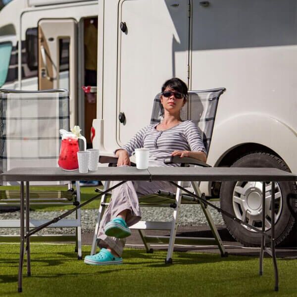 Sklopivi sto 180x75x72cm ZUM0988 - Image 2