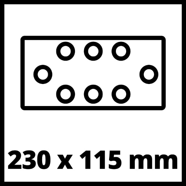 Einhell TE-OS 18/230 Li Solo aku vibraciona brusilica (4460720) - Image 7