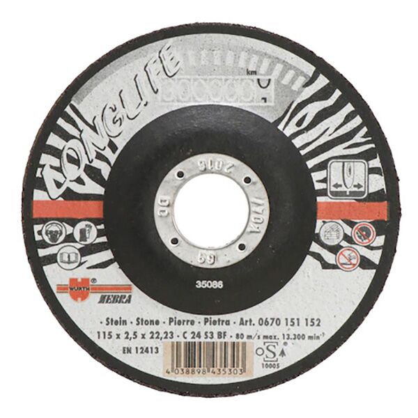 Rezna ploča za kamen 115x2,5/22,2 ll siva (0670151152)