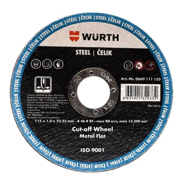 Rezna ploča za metal 115x1 (0669111150)