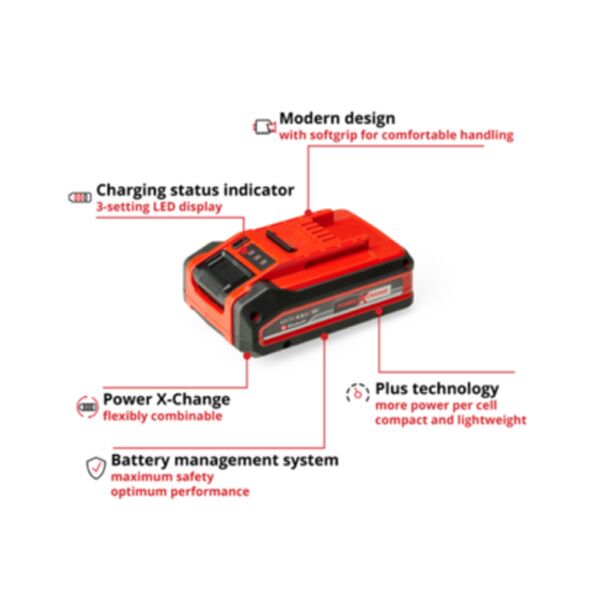 Twinpack baterija 18V 4Ah PXC Plus (4511629) - Image 3