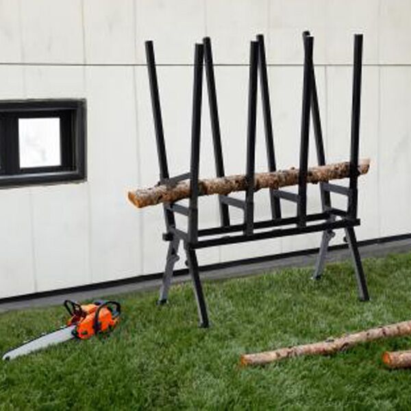 Metalno postolje za drvo 81x37x103 cm (REA9907) - Image 3