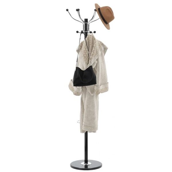 Čiviluk za odeću crni 178 cm (LOF5356)