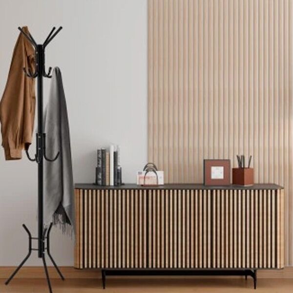 Čiviluk za odeću crni 178 cm (LOF5363) - Image 2