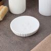 Tendance posuda za sapun pruge 2.4x11cm polir. bela (64103100) - Image 2