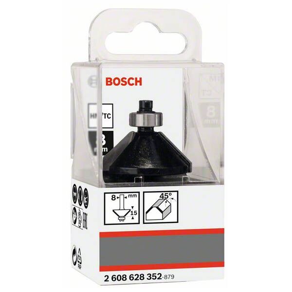 Bosch glodalo za obaranje ivica 8x11x15mm G 56mm 45° 2608628352 - Image 2