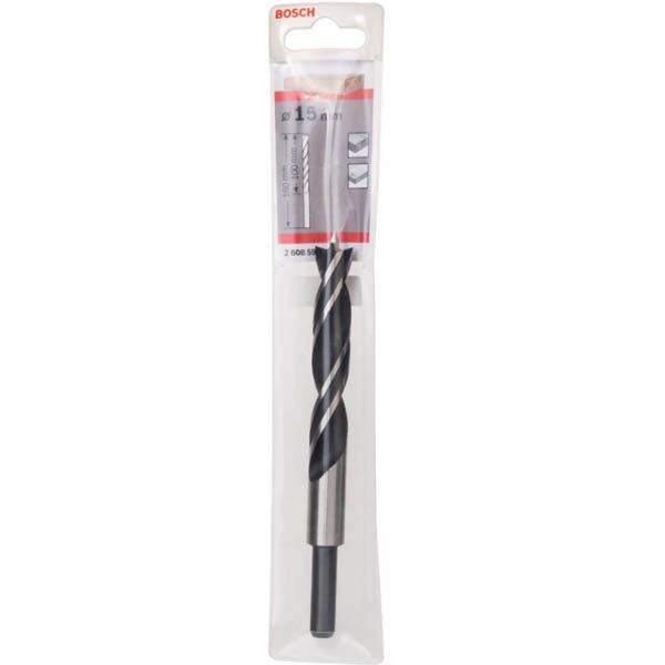 Bosch burgija za drvo Ø15x100&160mm Standard spiralna d10mm 2608596312 - Image 2