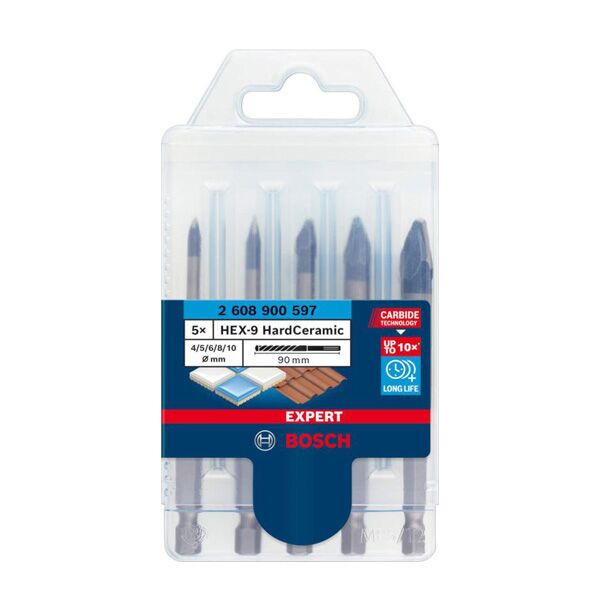 Bosch komplet EXPERT HEX-9 HARDC od 4/5/6/8/10 mm 5/1 (2608900597) - Image 5