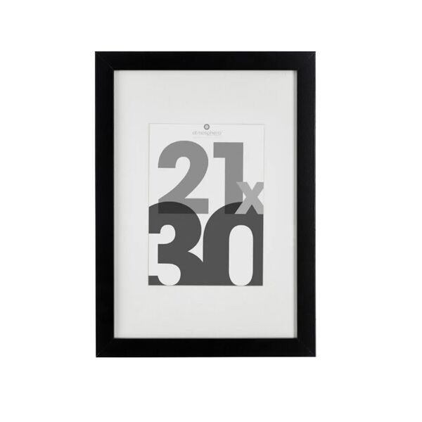 Ram za slike 24x3.7x33.2 cm MDF/staklo crna (121157A)