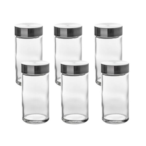 Set tegli za začine 4x staklo (151233)