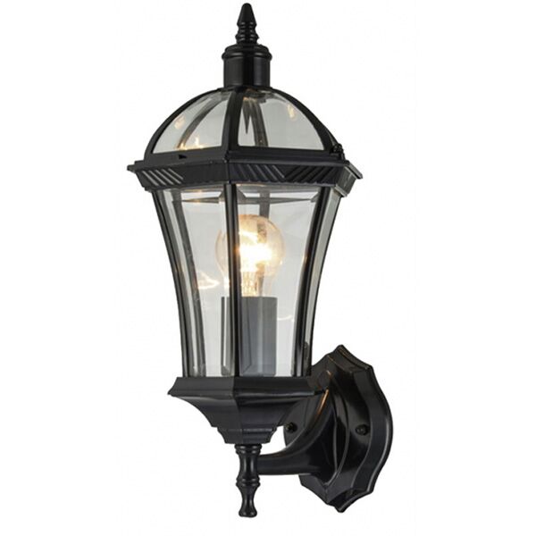 Fenjer 1012L zidni E27 crni IP44 (2235)