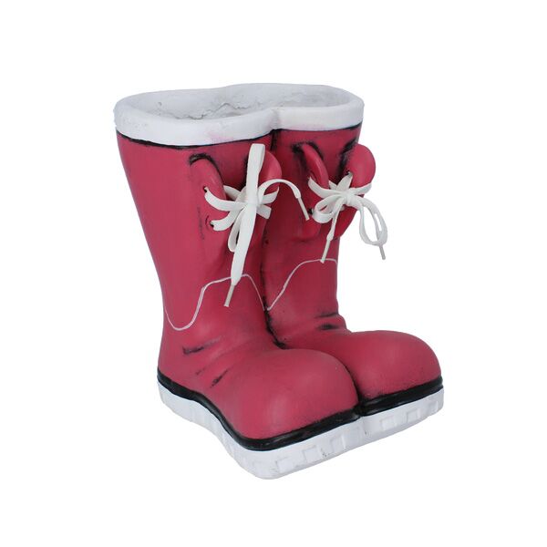 Baštenska saksija gumene čizme roze 24 x 20 x 25 cm (GOT7669)