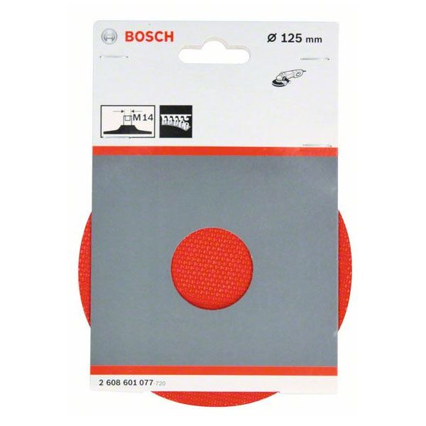 Bosch potporni tanjir sa čičak trakom 125 mm 2608601077 - Image 2