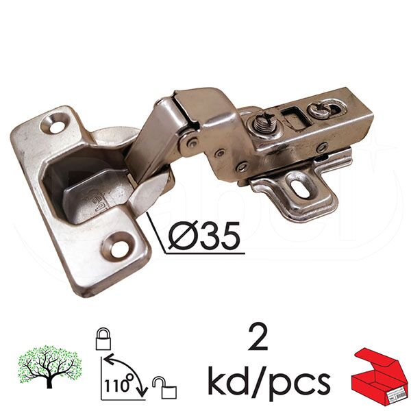 Šarka klap sa amortizerom 9104 ZNB FI35/110` (2kom) koleno DP2 (0203079)