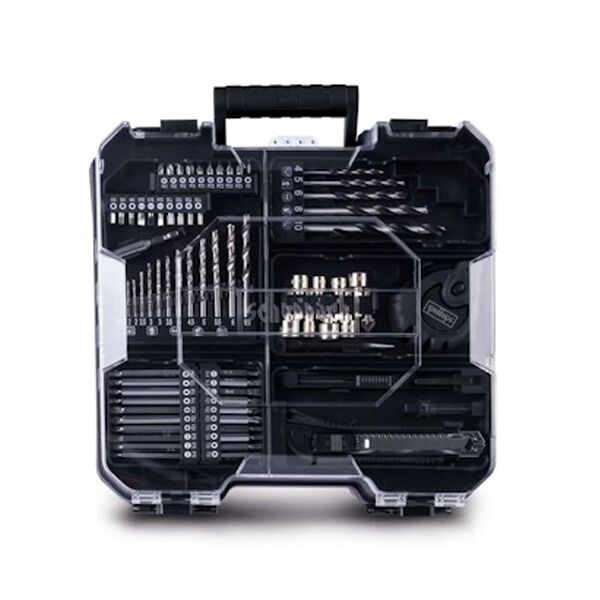 Scheppach Aku bušilica odvijač + 74 komada pribora IXES C-BSB74/1BE-X – Kit (58093029944) - Image 4