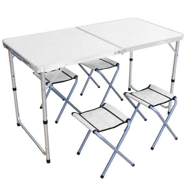 Set (sto + 4 stolice) 120x60x70cm OXE8211 - Image 2