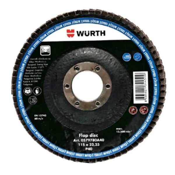 Lamel. brus. disk AL 115x22 G80 (0579780A80)