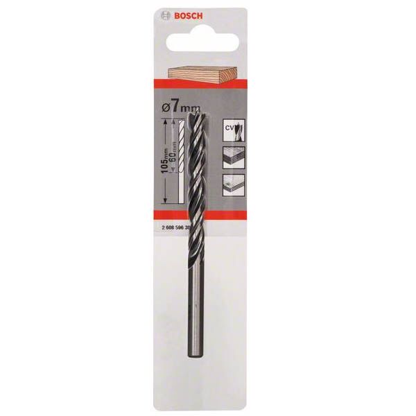 Bosch burgija za drvo Ø7x69/109mm Standard spiralna 2608596304 - Image 2